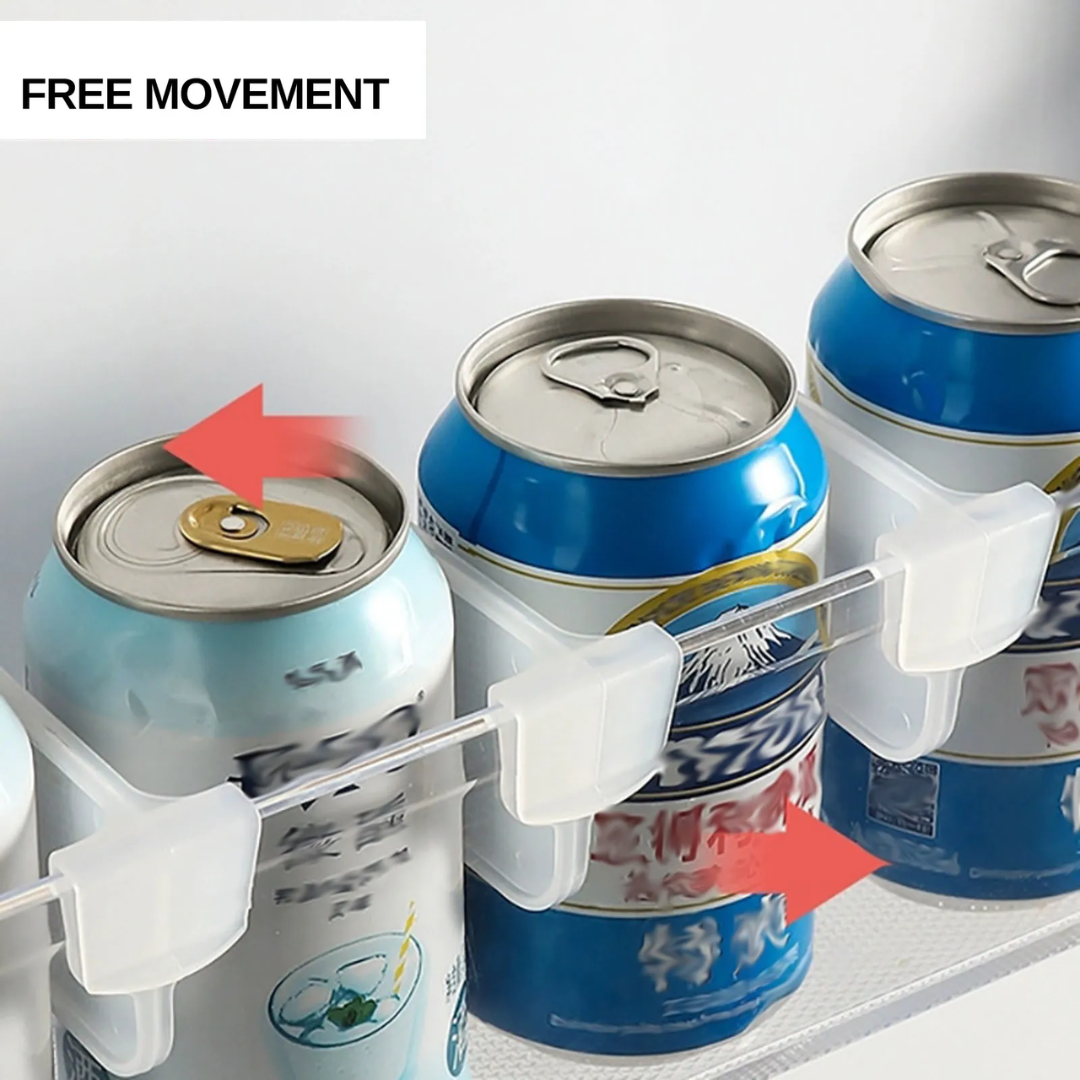 Keuken koelkast organizer container set voor nette opslag