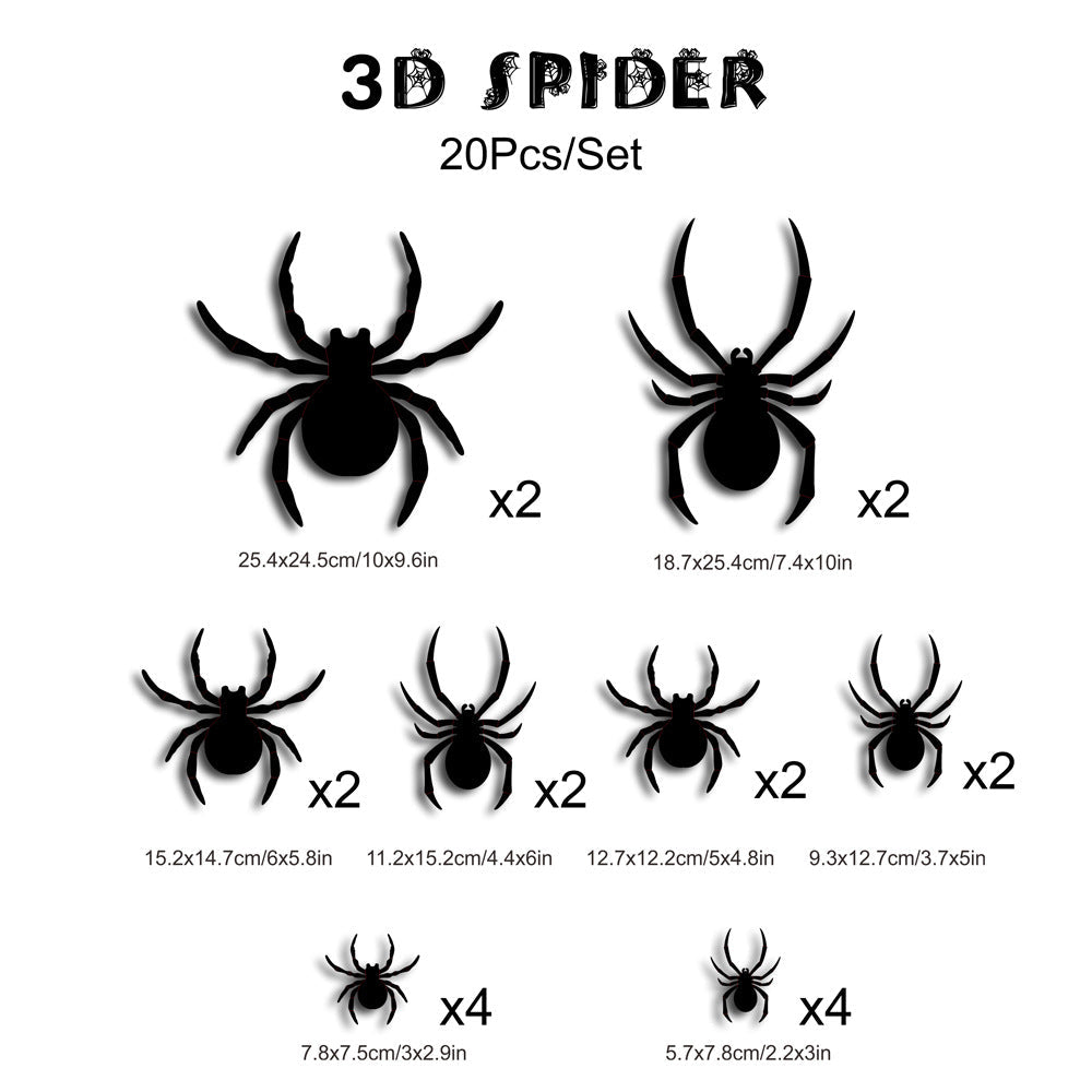 Griezelige Halloween LED 3D Vleermuis Wanddecoratie