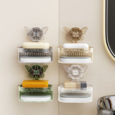 ButterFloat - Stijlvol vlinderzeepbakje voor badkamer & keuken