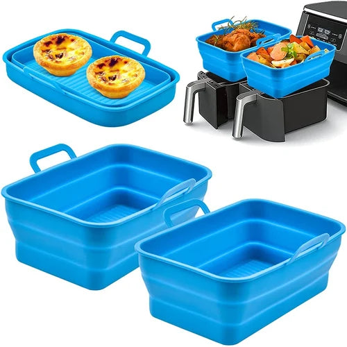 FryTray - Opvouwbare siliconen bakplaat voor de heteluchtfriteuse
