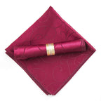 Tafelservetten | Jacquardstructuur | Polyester | 10-delige set