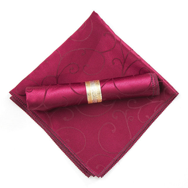 Tafelservetten | Jacquardstructuur | Polyester | 10-delige set