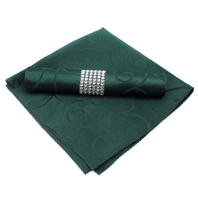 Tafelservetten | Jacquardstructuur | Polyester | 10-delige set