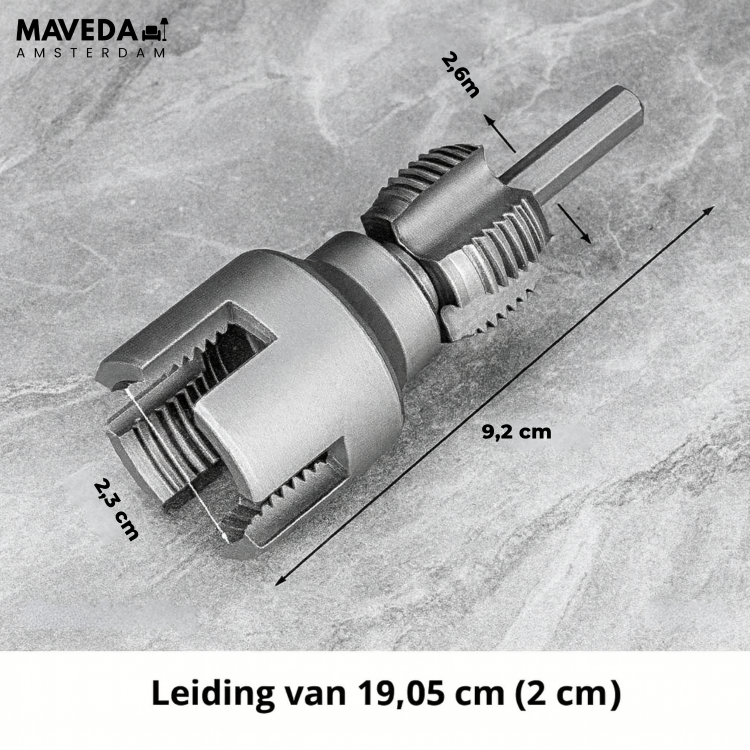 ThreadPro Duo - Precieze schroefdraad binnen & buiten met slechts 1 gereedschap (set van 2)
