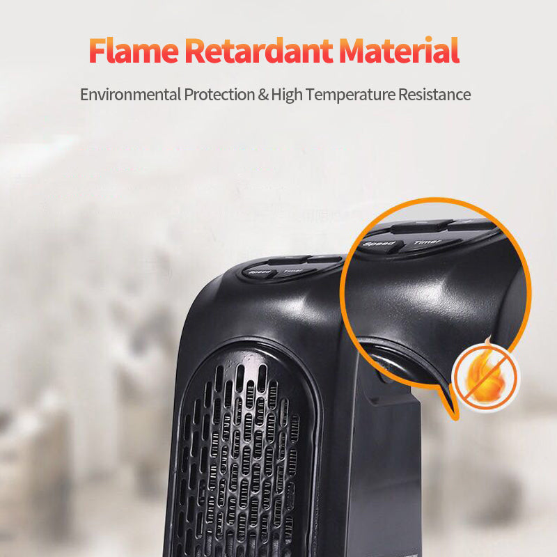 Keramische mini-kachelventilator voor een warme en comfortabele ruimte