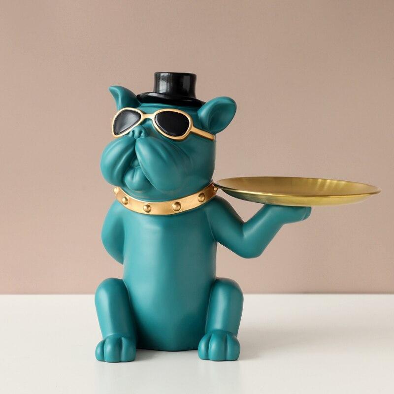 Moderne fluwelen bureau-organizer voor stijlvolle opberging