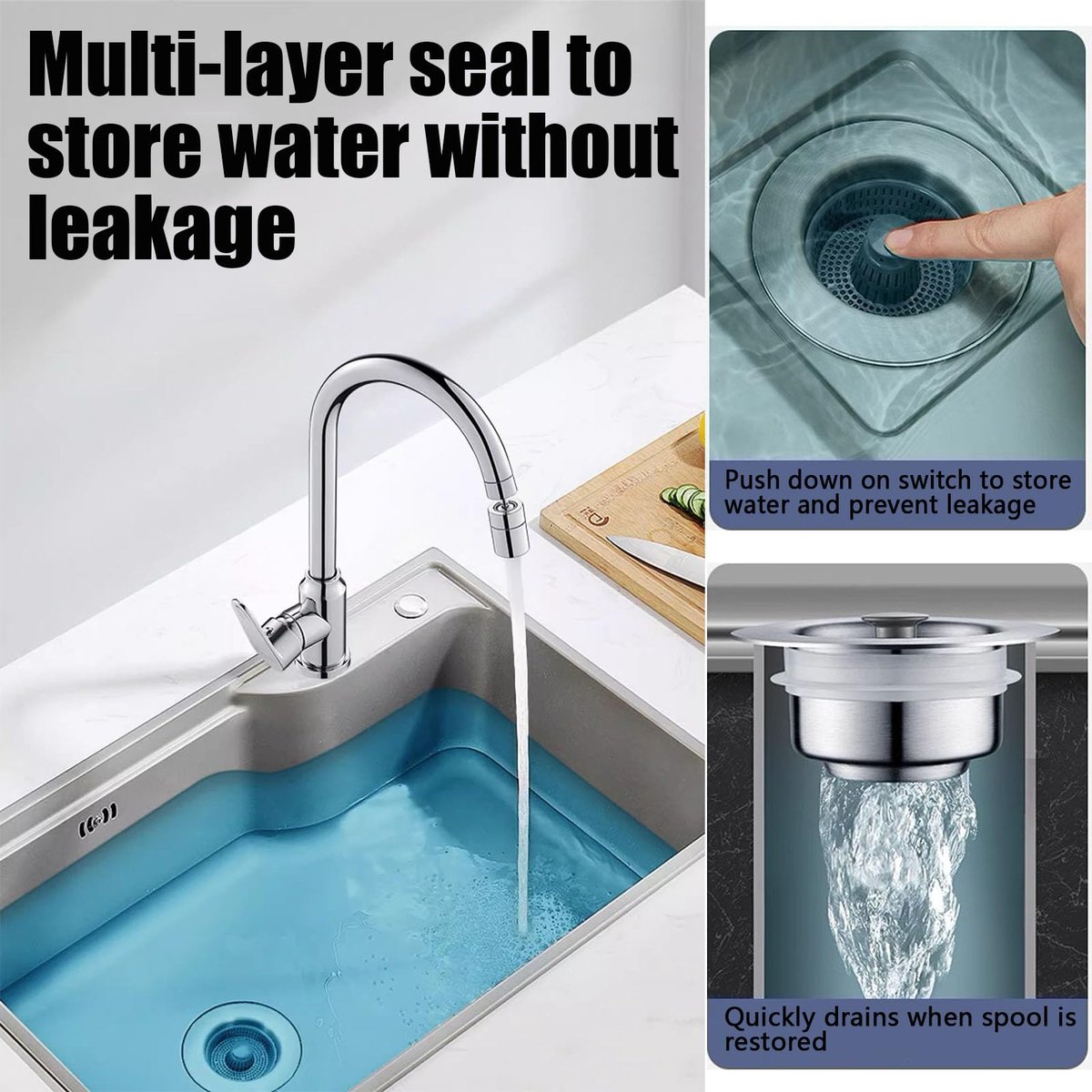 HydraFlow Ontstopper voor Verstopte Pijpen en Trage Aftappunten