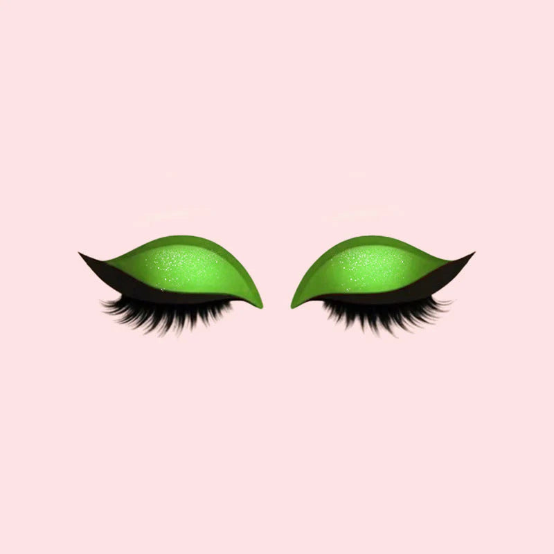 3-in-1 Oogschaduw, Eyeliner en Wimpers Sticker Set voor Directe Glamour