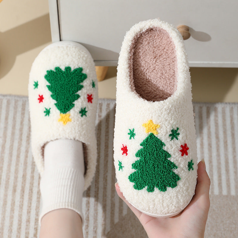 Kerstpantoffels | Kerstfiguur | Warme winterpantoffels