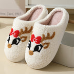 Kerstpantoffels | Kerstfiguur | Warme winterpantoffels
