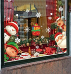 Feestelijke Raamstickers | Dubbelzijdige Kerstmotieven | Aanbrengen met Water