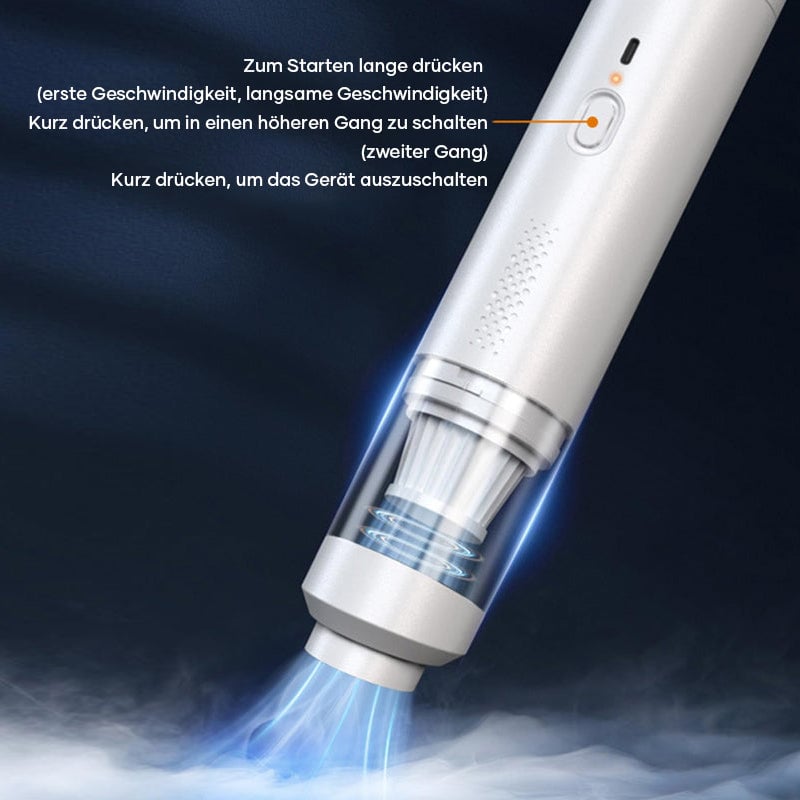 DustJet V8 - Kracht in de hand, netheid in de greep!