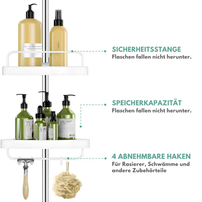 BathStorage™ - Badkamerplank, Perfecte organisatie in de badkamer [Laatste dag korting]