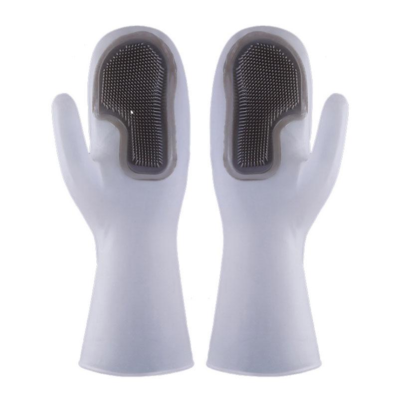 DishwashingGloves - Herbruikbare siliconen afwashandschoenen (1 set) [Laatste dag korting]