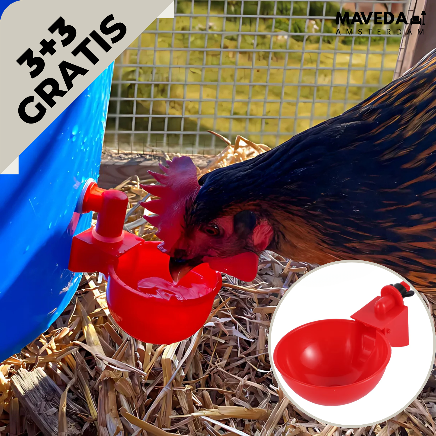 3+3 GRATIS | AquaNest- Vers water voor tevreden dieren