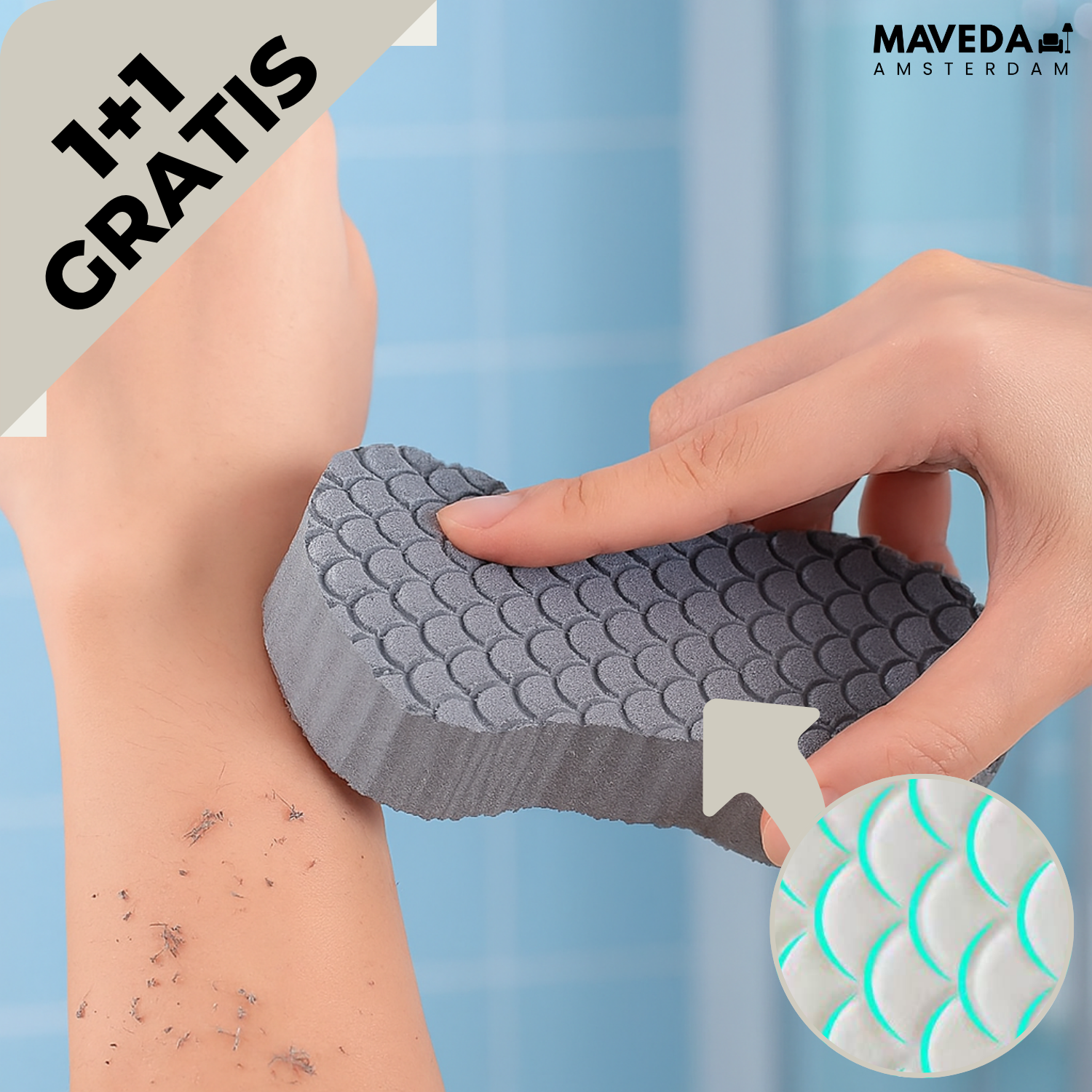 1+1 GRATIS | GlowScrub - Een stralende huid in enkele minuten - zonder chemicaliën
