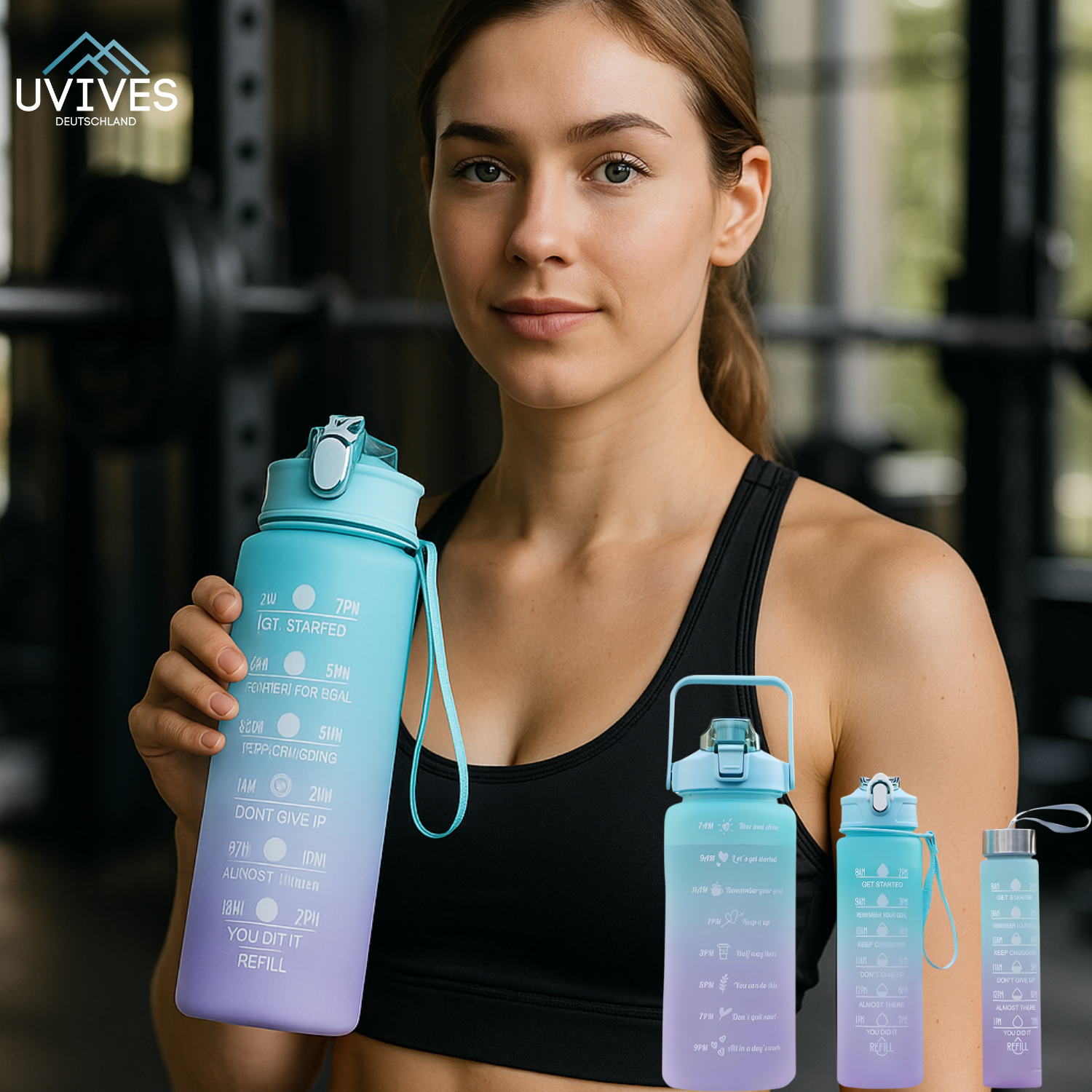 MotivaSip - Je dagelijkse motivator om te drinken (set van 3)