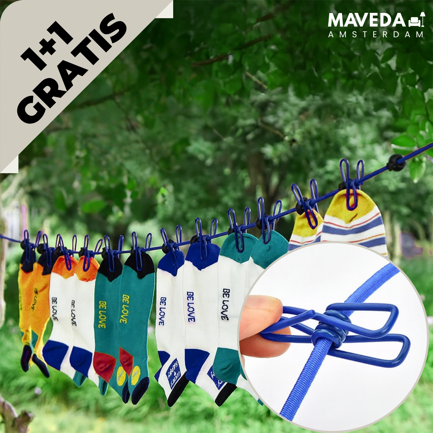1+1 GRATIS | EasyDry - Uw wasgoed overal perfect gedroogd