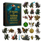 Kinder Adventskalender | Verzamelbare Dino- & Monsterhangers | Multicolor Set | Dagelijkse Verrassing