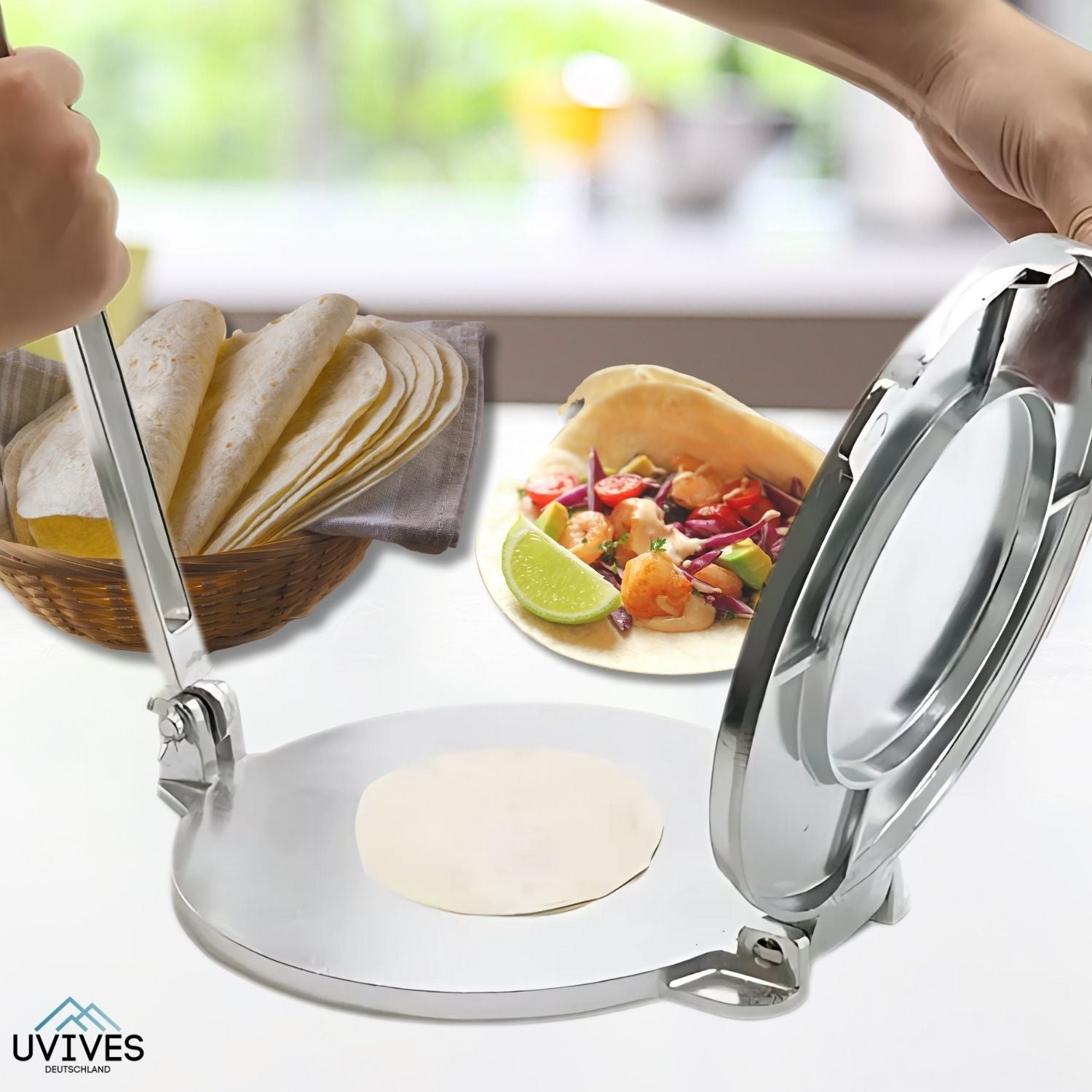 FlattaTilla™ - Maak tortilla's in een handomdraai