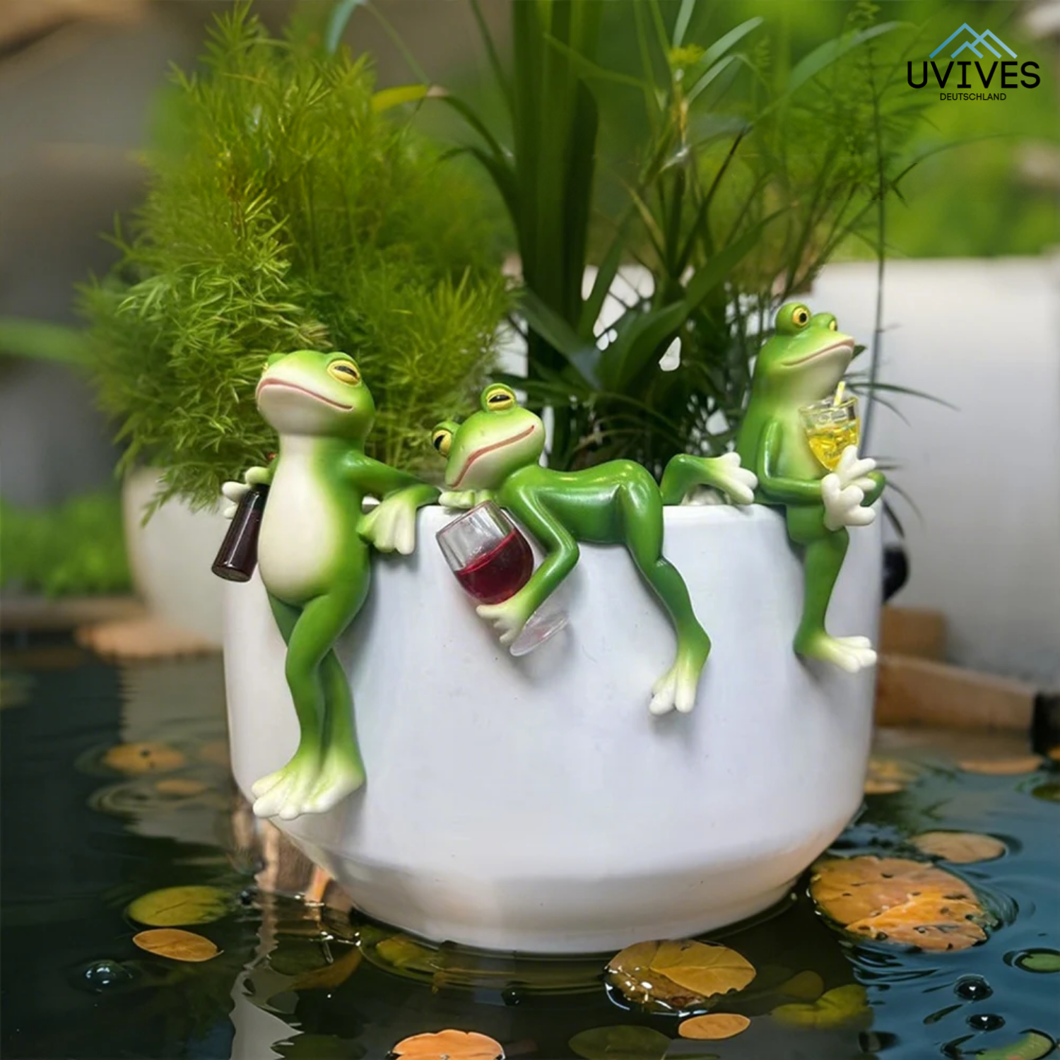 FrogWhimsy - De brutale decoratie voor potten & tuinen