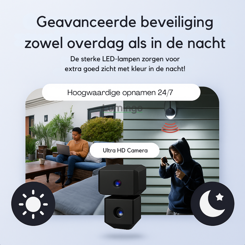 SafeView Max - Alles bewaken zonder WLAN of elektriciteit!