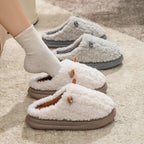 Antislipzool onder comfortabele sloffen voor extra grip