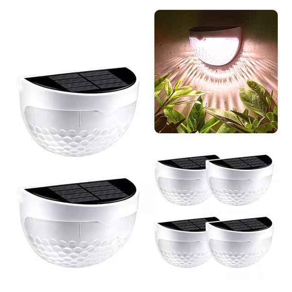 1+1 GRATIS | HaloCryst - LED halfronde traplamp wandlamp hekverlichting