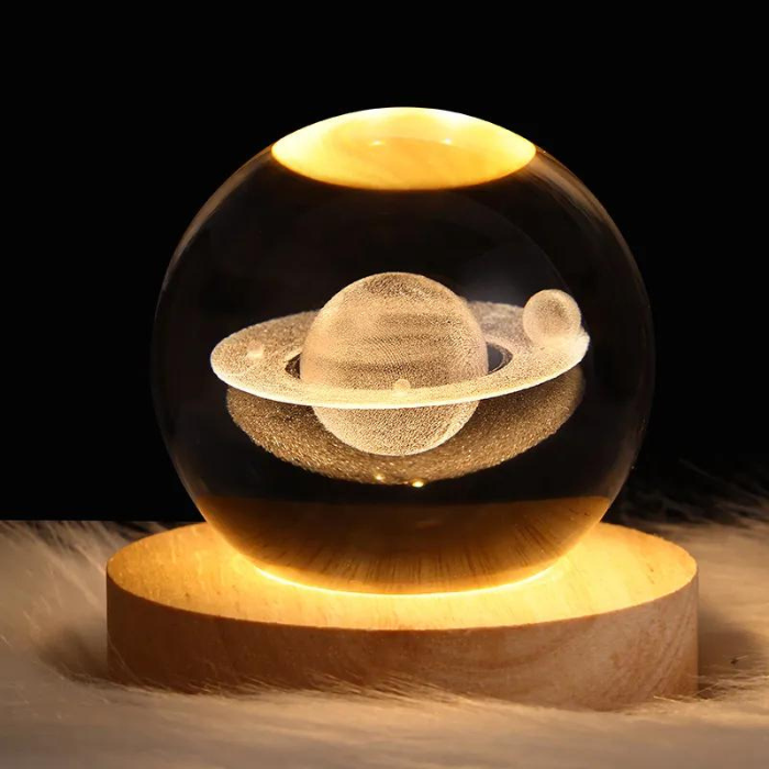 AuraSphere - De zwevende kristallen lamp met magische energie!