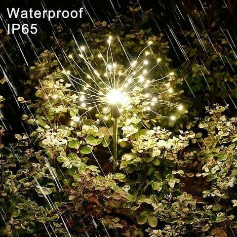 GlowBurst - vuurwerk op zonne-energie voor je tuin - helemaal zonder elektriciteit