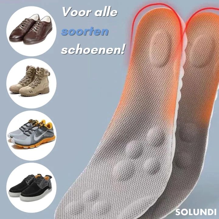 1+1 GRATIS | ShoePads - Superzachte comfort inlegzolen [Laatste dag korting]