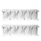Muurgemonteerde Opberghaken Set Zonder Boren