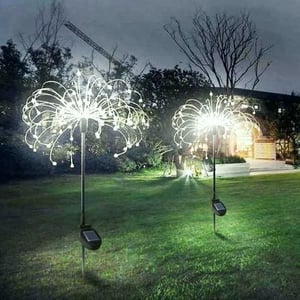GlowBurst - vuurwerk op zonne-energie voor je tuin - helemaal zonder elektriciteit