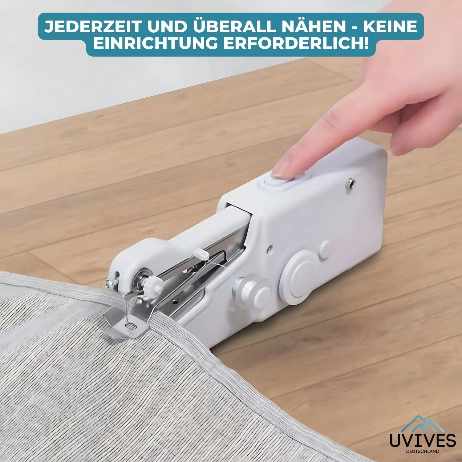 FabriSnap™ - Dit compacte apparaat naait moeiteloos en onzichtbaar