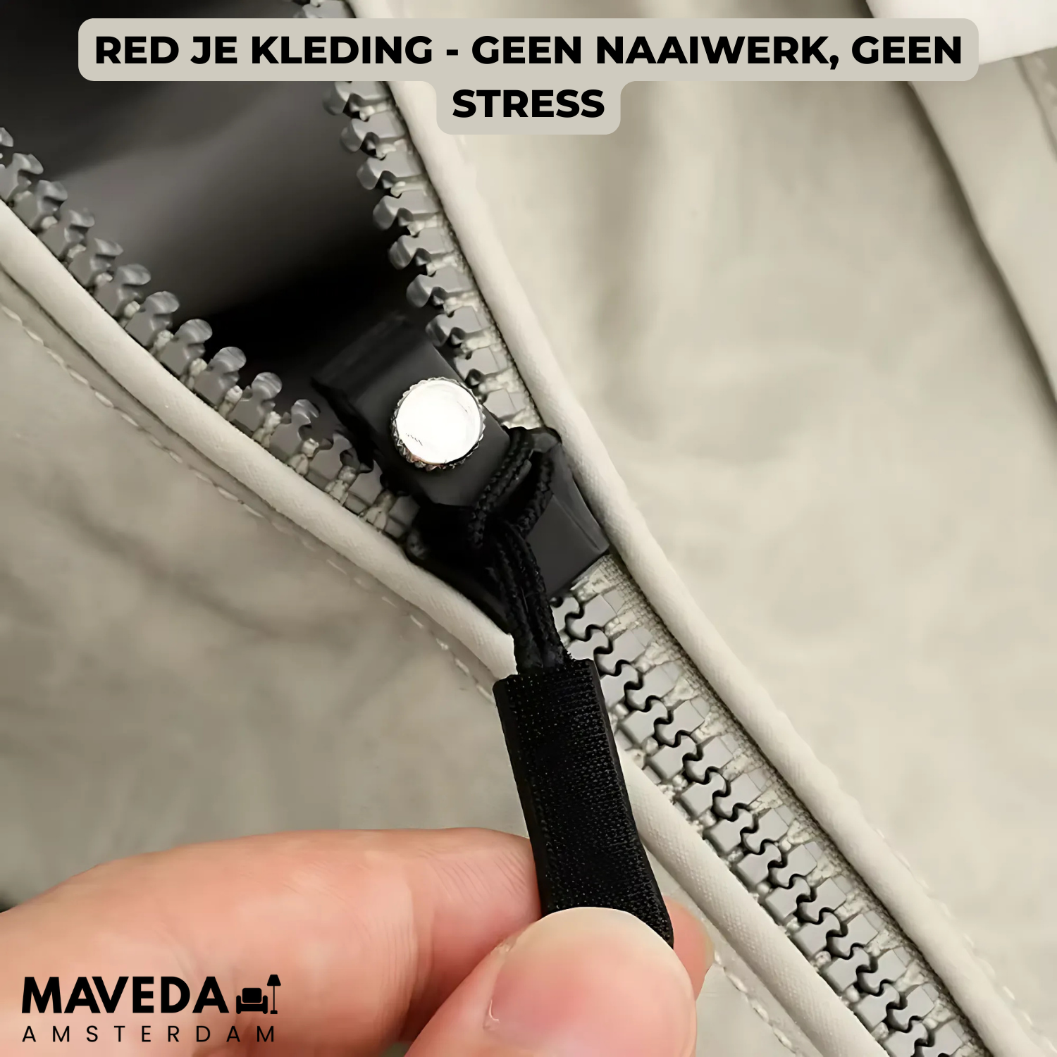 3+3 FREE | FixZip™ - Repareert elke kapotte zipseconde