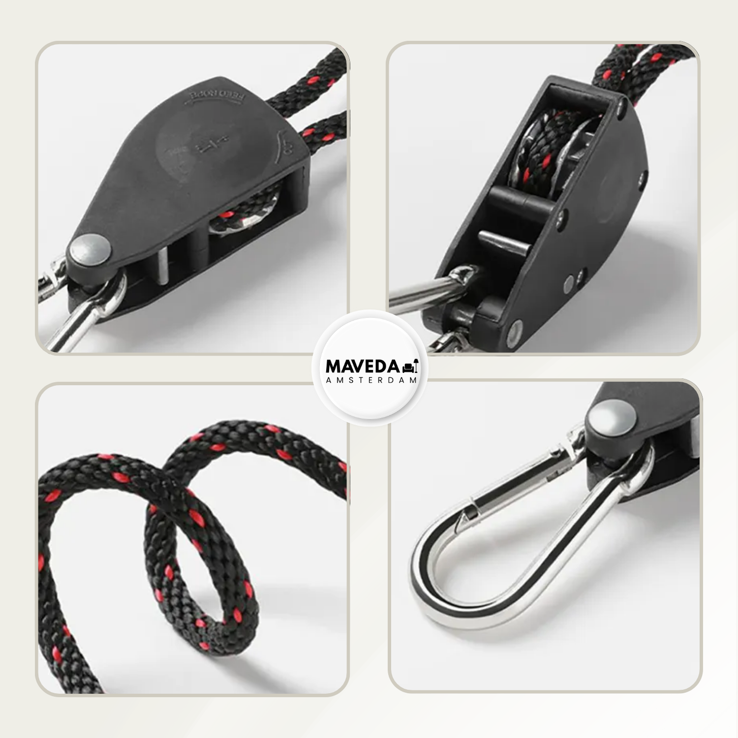 2+2 GRATIS | SureHold - Ultieme touwspanning voor kamperen & outdoor