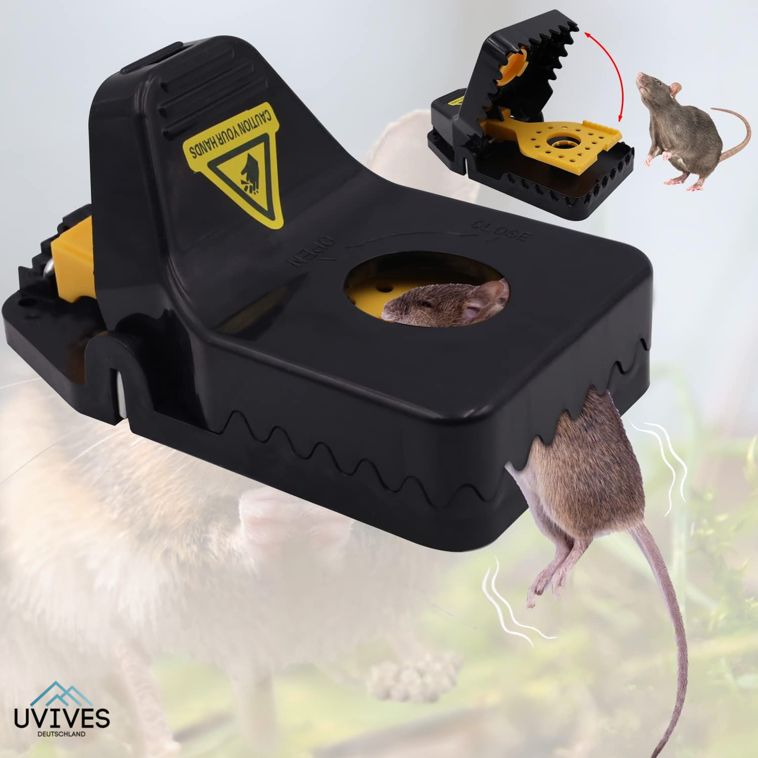 2+2 GRATIS | SnapGuard – Vangt muizen en ratten binnen enkele seconden en zonder gif!