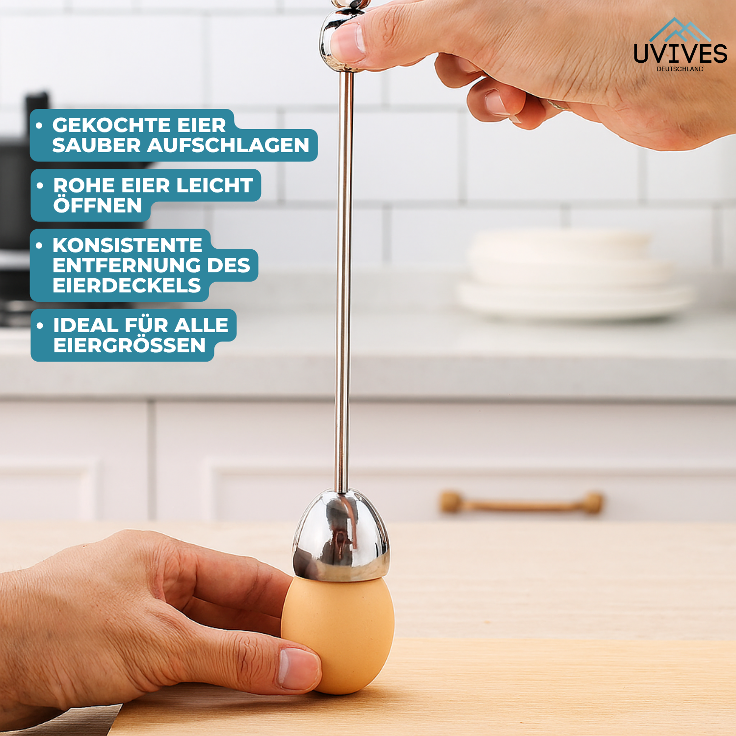 1+1 GRATIS | EggCrack Pro - Perfecte ei-opening in één keer