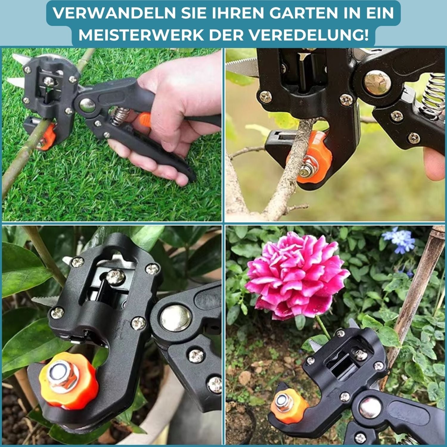 PruneXpert™ - Professioneel gereedschap voor enten en snoeien
