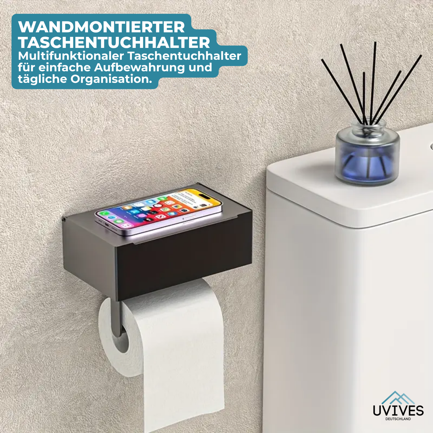 WipeNest – Stijlvolle orde direct naast het toilet!