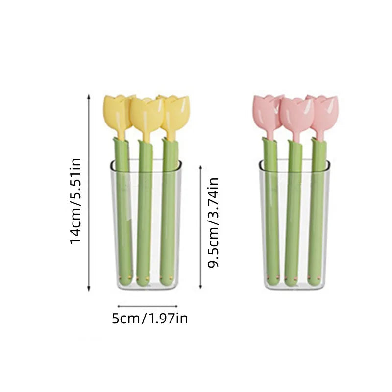 Elegante tulpen haarclip accessoire