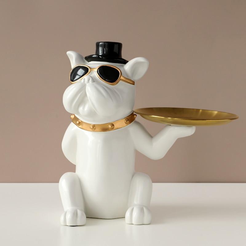 Moderne fluwelen bureau-organizer voor stijlvolle opberging