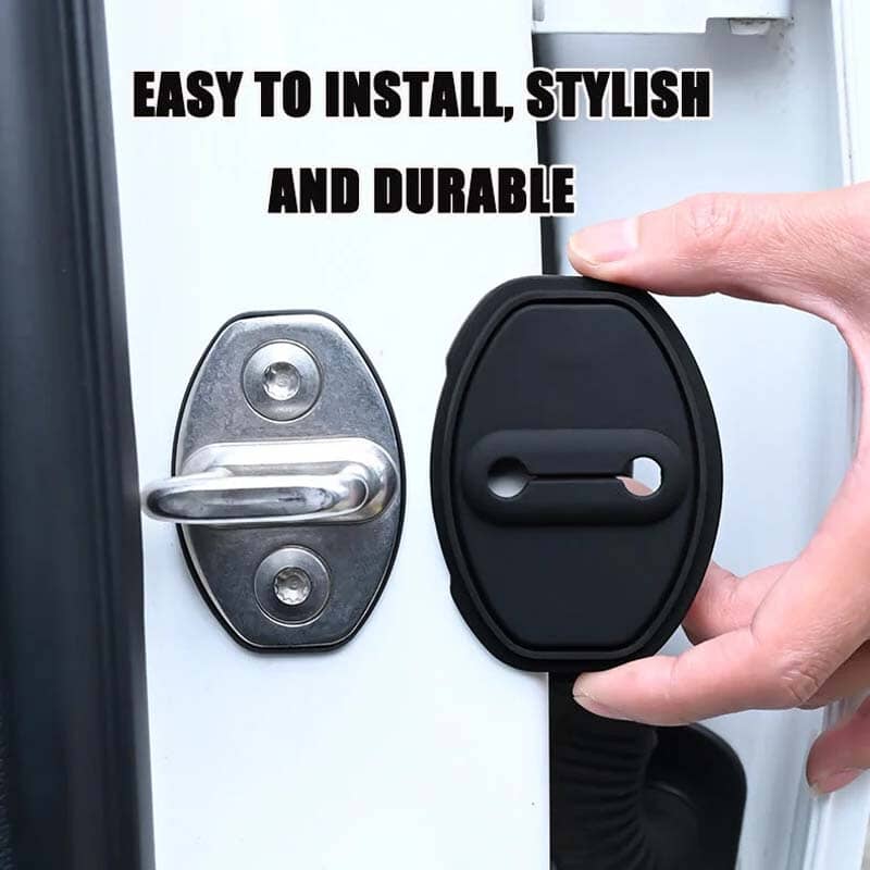 Siliconen Deurslotkappen voor Auto - Beschermende Sleutelhuls Set