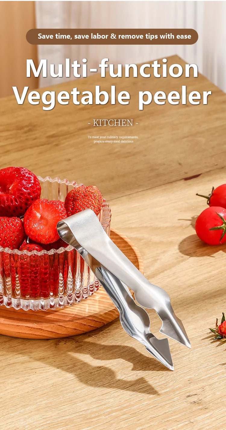 Multi-functionele fruit- en groentestverwijderaar clip tool