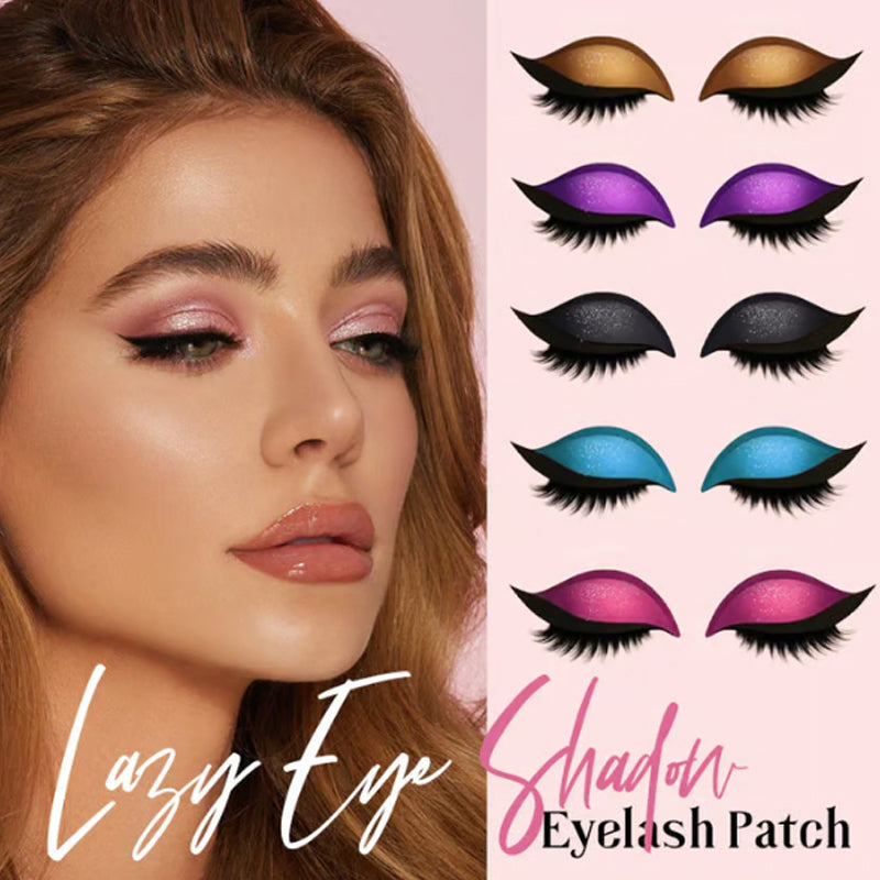 3-in-1 Oogschaduw, Eyeliner en Wimpers Sticker Set voor Directe Glamour