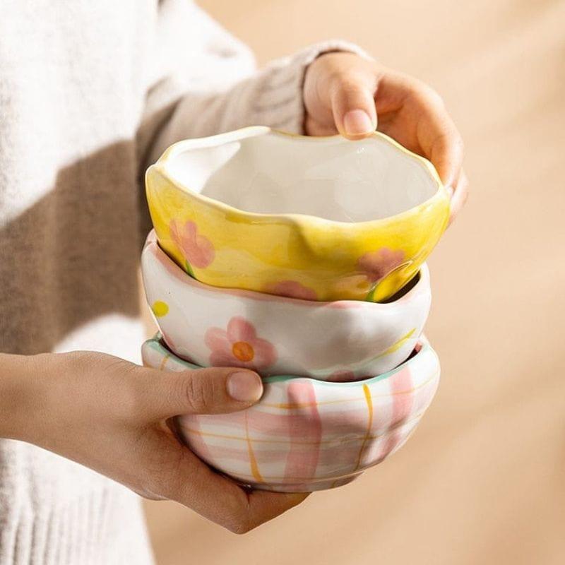 Handgemaakte keramische misosoepkom voor dagelijks gebruik