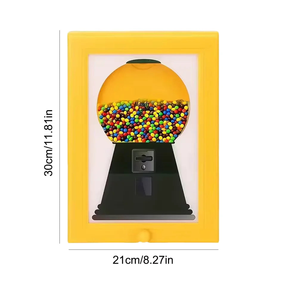 Vrolijk gekleurd resin statement lijstje