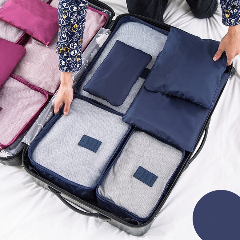 Draagbare bagageopslag (set van 6)