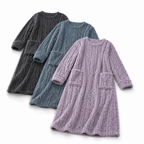 Dames fleecejurk die het lichaam warm en comfortabel houdt