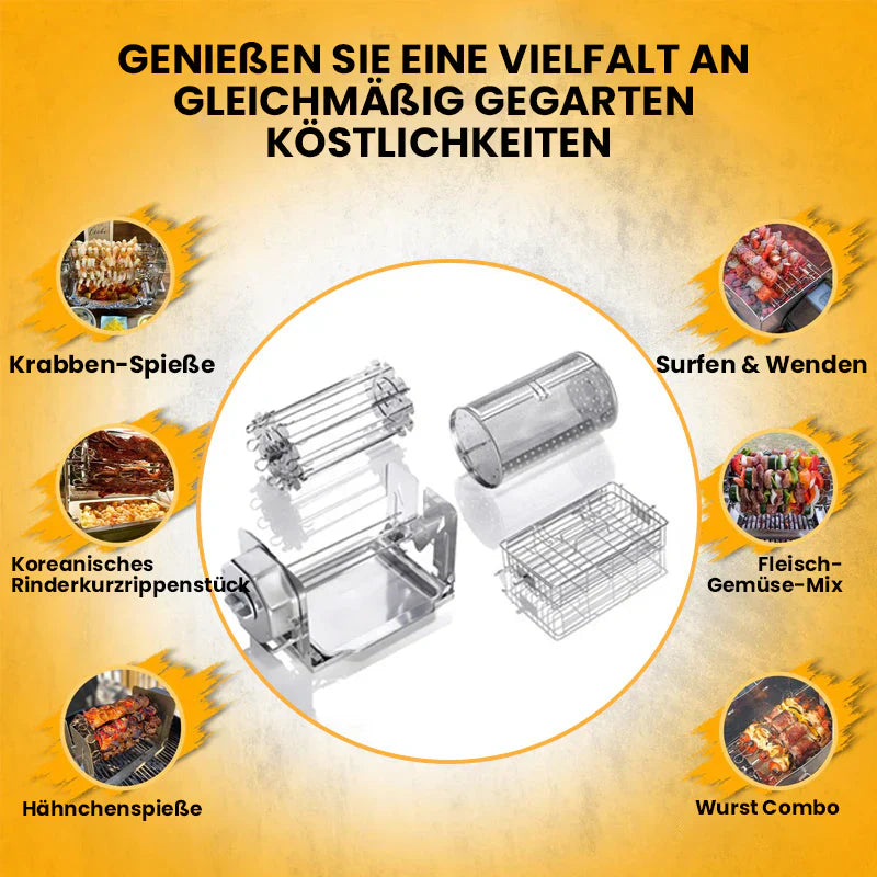 RotisGrill - Automatische roterende grill [Laatste dag korting]